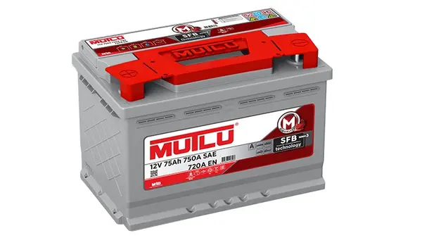 Аккумулятор 12V MUTLU 6CT-75.1 SMF 57513 Series 3
