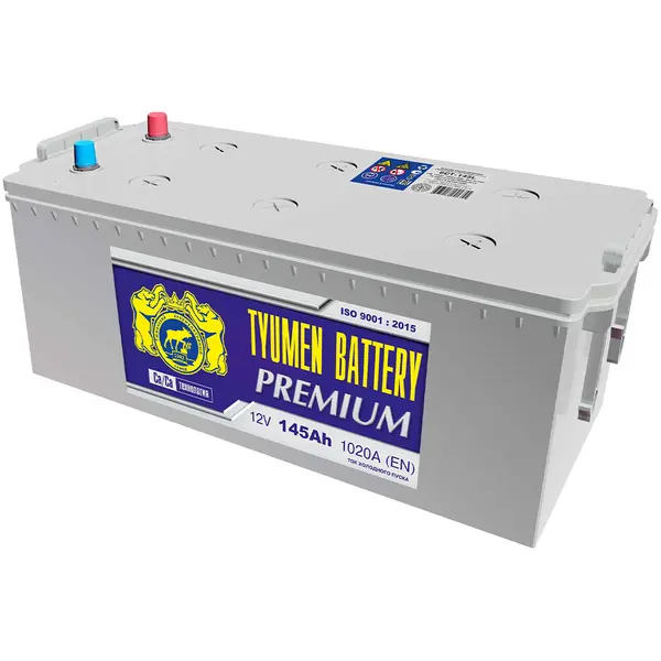 Аккумулятор 12V Tyumen Battery 6СТ-145.3L PREMIUM Ca/Ca (евро)