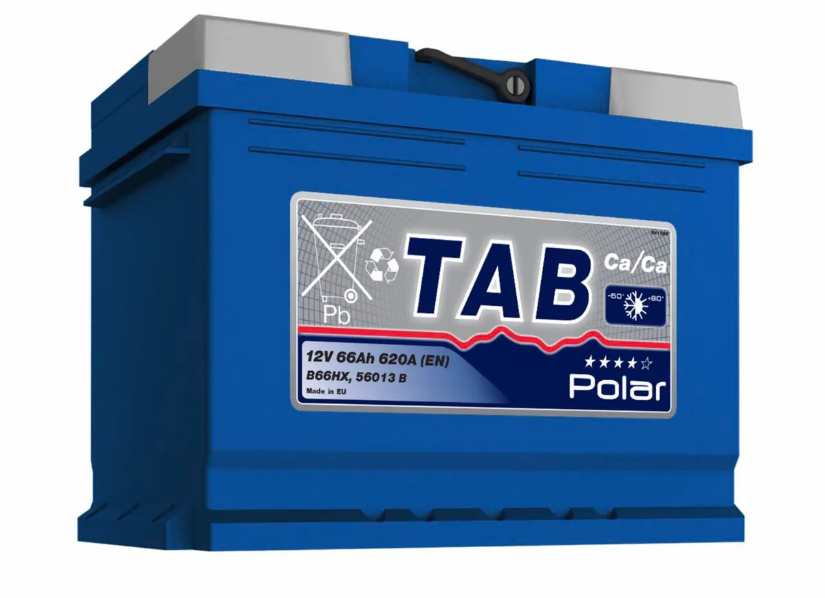 Аккумулятор 12V TAB 6CT-66.1 Polar Blue 56013 MF B66HX - 2