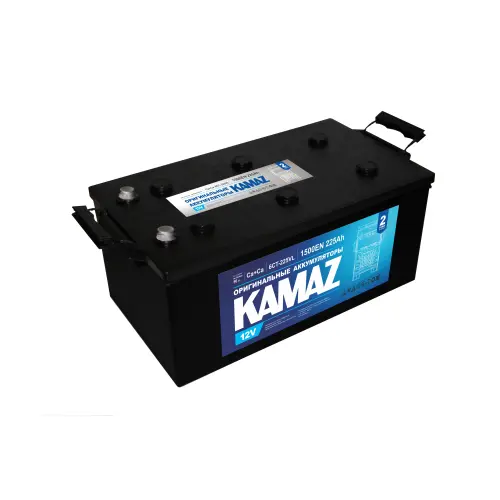 Аккумулятор 12V KAMAZ 6СТ-225.3 Ca/Ca