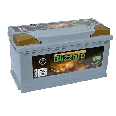 Аккумулятор 12V Blizzaro 6CT-100.0 NanoGold EFB - 2