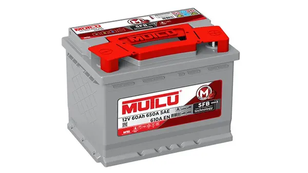 Аккумулятор 12V MUTLU 6CT-60.0 SMF 56083 Series 3 610A