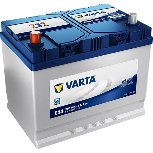 Аккумулятор 12V VARTA 6CT-70.1 Asia Blue Dynamic - 2