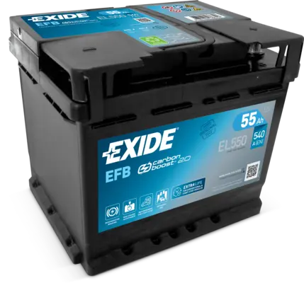 Аккумулятор 12V EXIDE 6CT-55.0 Start-Stop EFB