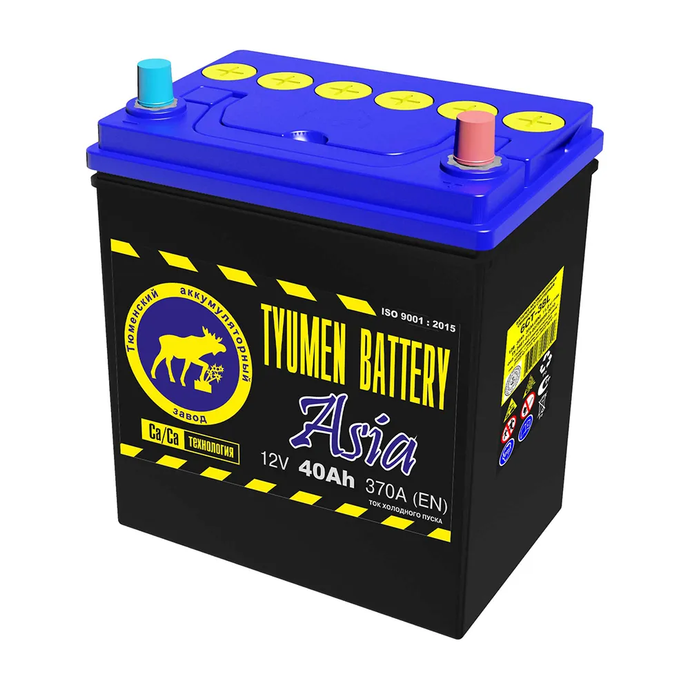 Аккумулятор 12V Tyumen Battery 6СТ-40.0L ASIA Ca/Ca - 2
