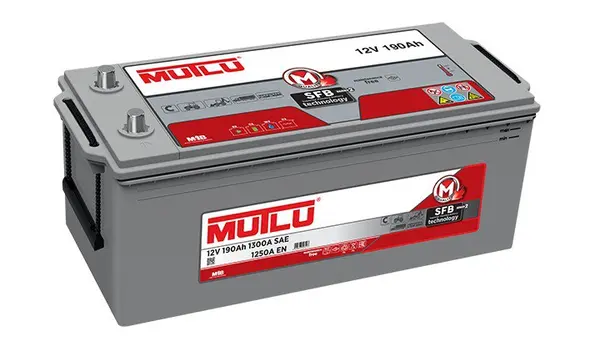 Аккумулятор 12V MUTLU 6CT-190.3 HEAVY DUTY 69023 Series 2