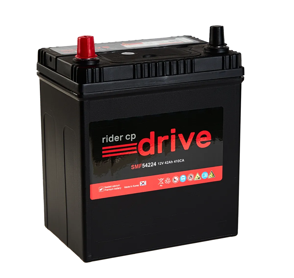 Аккумулятор 12V Rider Drive 6CT-42.1 ASIA SMF 54224 - 2