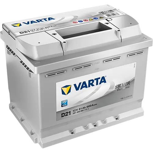 Аккумулятор 12V VARTA 6CT-63.0 Silver Dynamic