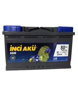 Аккумулятор 12V Inci Aku 6CT-80.0 Start-Stop AGM
