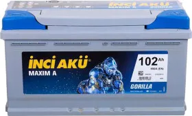 Аккумулятор 12V Inci Aku 6CT-102.0 Maxim A - 2