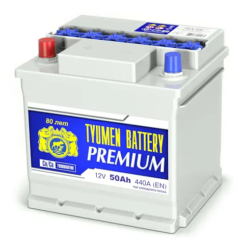 Аккумулятор 12V Tyumen Battery 6СТ-50.1L PREMIUM Ca/Ca 2023