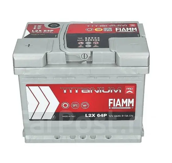 Аккумулятор 12V FIAMM 6CT-64.1 Titanium PRO L2X 64P