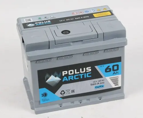 Аккумулятор 12V Polus Arctic 6CT-60.0LB