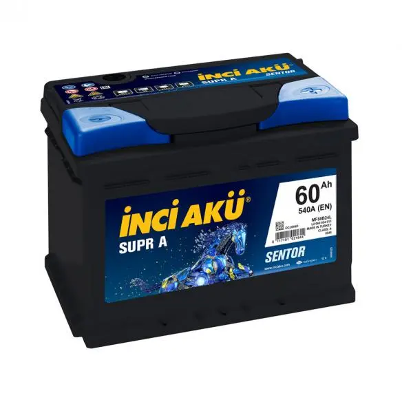 Аккумулятор 12V Inci Aku 6CT-60.0 Supr A