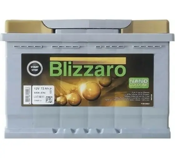 Аккумулятор 12V Blizzaro 6CT-70.0 Start-Stop AGM