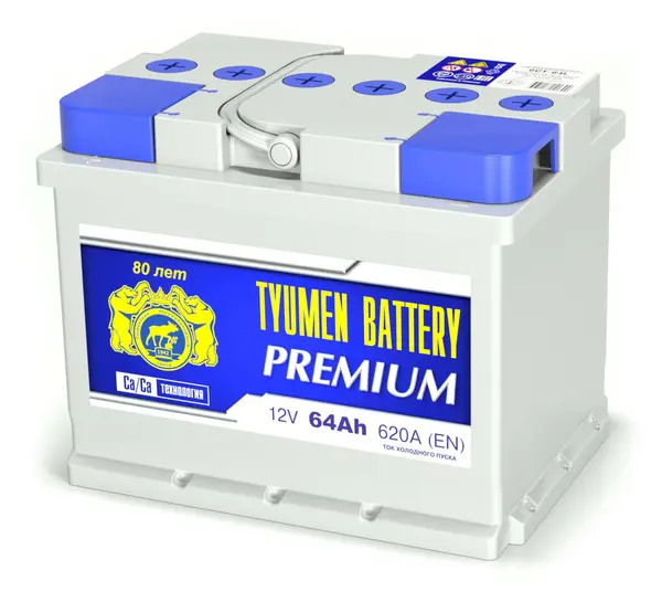 Аккумулятор 12V Tyumen Battery 6СТ-64.1L PREMIUM Ca/Ca 2023