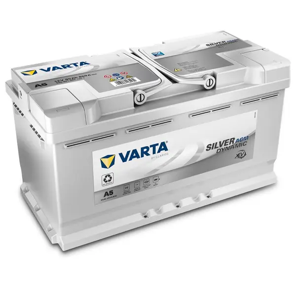 Аккумулятор 12V VARTA 6CT-95.0 Silver Dynamic AGM