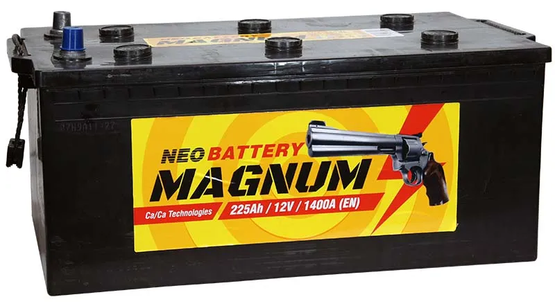 Аккумулятор 12V Magnum Battery 6СТ-225.3L NEO Ca/Ca (евро) - 2