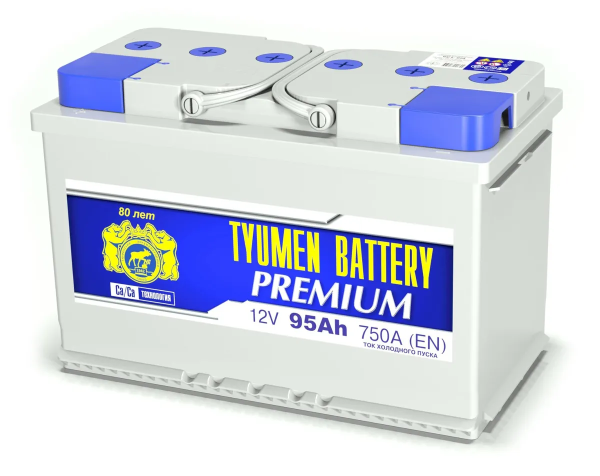 Аккумулятор 12V Tyumen Battery 6СТ-95.1L PREMIUM Ca/Ca 2023 - 2