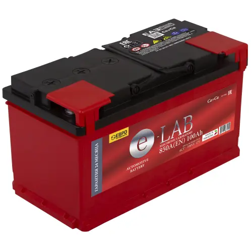 Аккумулятор 12V E-LAB 6СТ-100.0 Ca/Ca