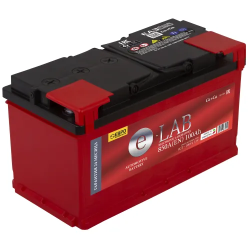Аккумулятор 12V E-LAB 6СТ-100.0 Ca/Ca - 2