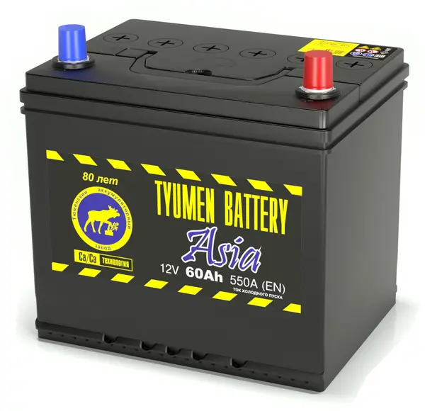 Аккумулятор 12V Tyumen Battery 6СТ-60.0L ASIA Ca/Ca 2023