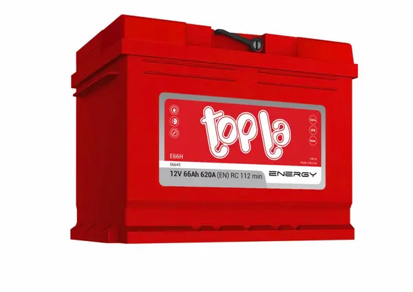 Аккумулятор 12V Topla 6CT-66.0 Energy 56649 MF E66H