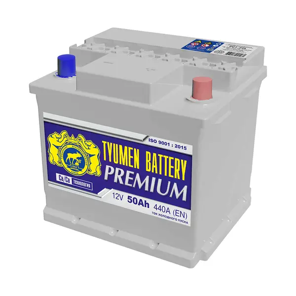 Аккумулятор 12V Tyumen Battery 6СТ-50.0L PREMIUM Ca/Ca