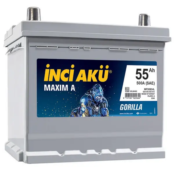 Аккумулятор 12V Inci Aku 6CT-55.0 Asia Maxim A