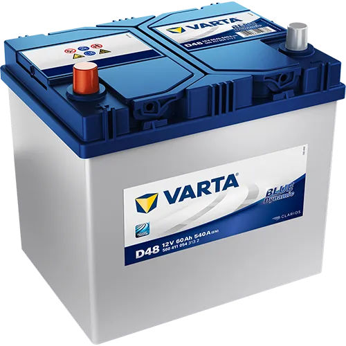 Аккумулятор 12V VARTA 6CT-60.1 Asia Blue Dynamic - 2