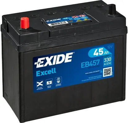 Аккумулятор 12V EXIDE 6CT-45.1 Asia Excell EB457 - 2