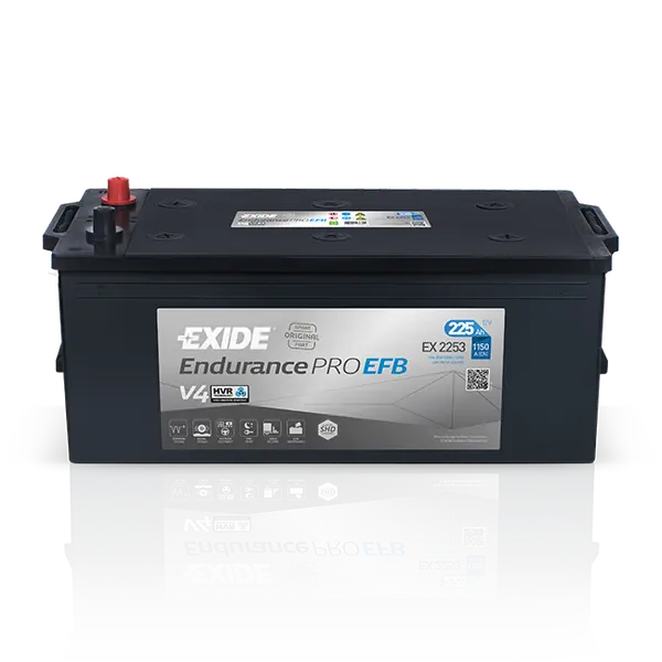Аккумулятор 12V EXIDE 6CT-225.3 EndurancePro EFB EX2253