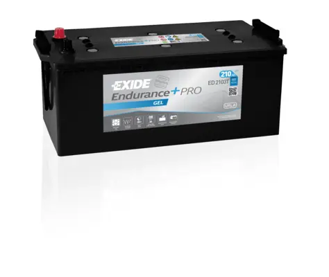 Аккумулятор 12V EXIDE 6CT-210.3 Endurance+Pro Gel ED2103T