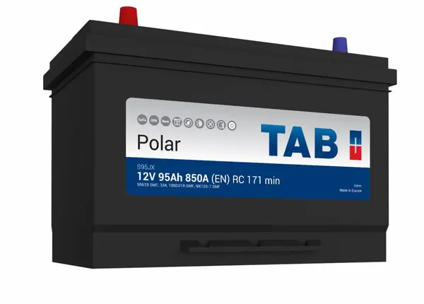Аккумулятор 12V TAB 6CT-95.1 Polar Asia 59519 SMF S95JX