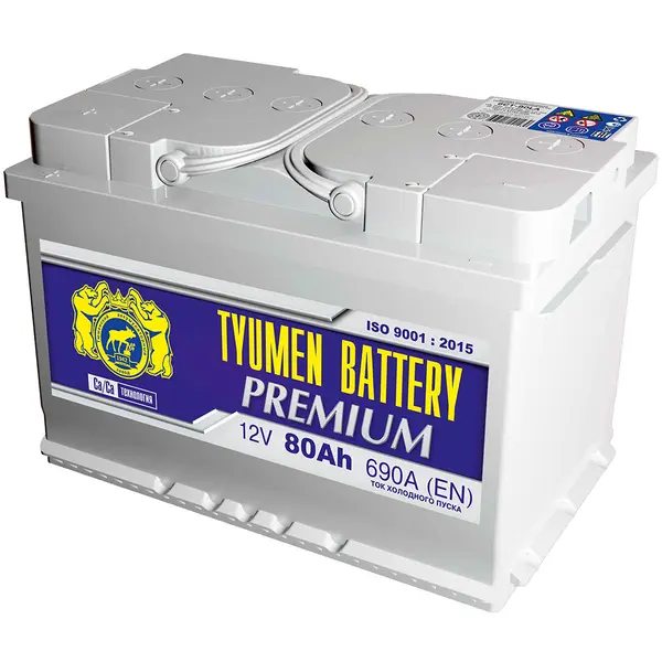 Аккумулятор 12V Tyumen Battery 6СТ-80.1L PREMIUM Ca/Ca