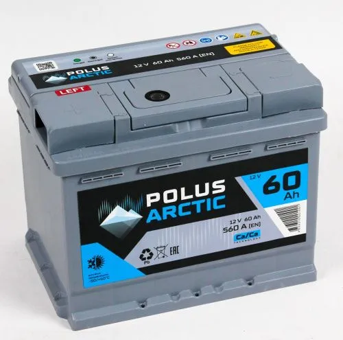 Аккумулятор 12V Polus Arctic 6CT-60.1 - 2