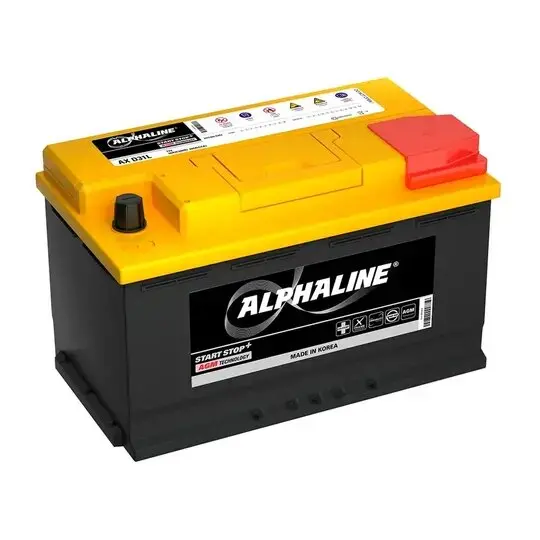 Аккумулятор 12V Alphaline 6CT-80.0 AGM