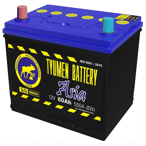 Аккумулятор 12V Tyumen Battery 6СТ-60.1L ASIA Ca/Ca