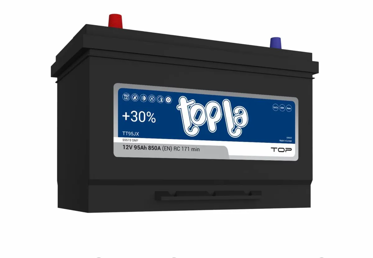 Аккумулятор 12V Topla 6CT-95.1 TOP JIS 59519 SMF TT95JX - 2