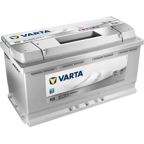 Аккумулятор 12V VARTA 6CT-100.0 Silver Dynamic - 2