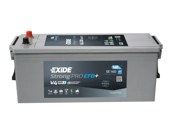 Аккумулятор 12V EXIDE 6CT-140.3 StrongPro EFB+ EE1403