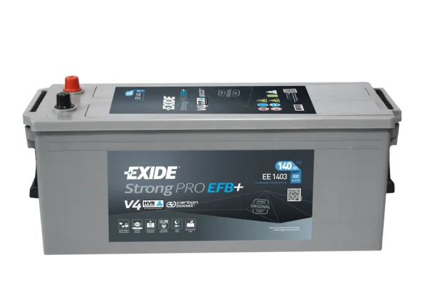 Аккумулятор 12V EXIDE 6CT-140.3 StrongPro EFB+ EE1403 - 2