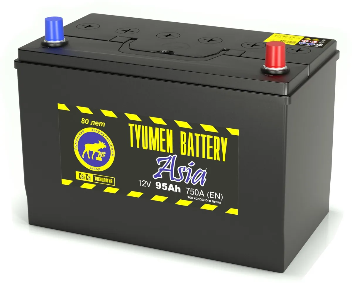 Аккумулятор 12V Tyumen Battery 6СТ-95.0L ASIA Ca/Ca 2023 - 2
