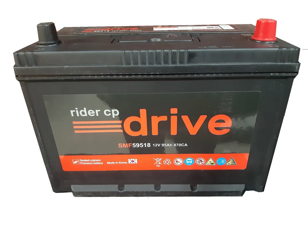 Аккумулятор 12V Rider Drive 6CT-95.0 ASIA SMF 59518 - 2