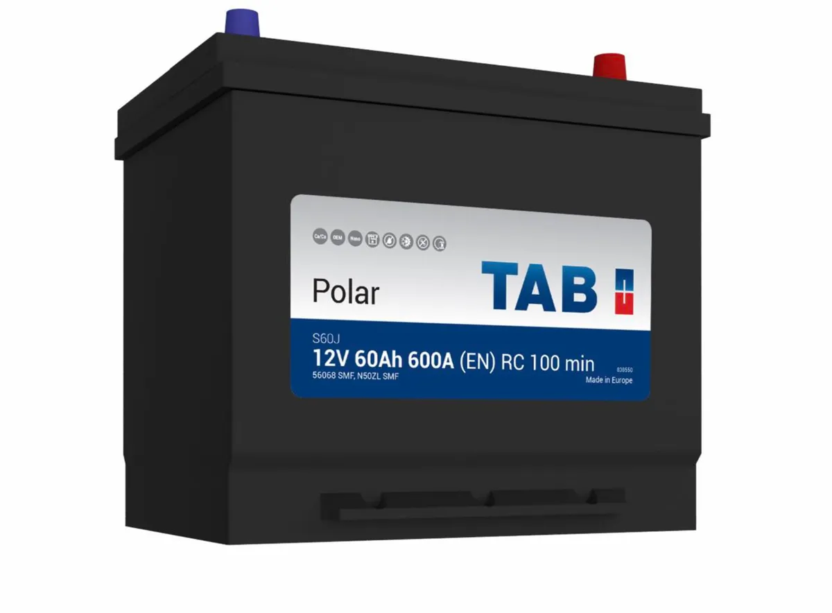 Аккумулятор 12V TAB 6CT-60.0 Polar Asia 56068 SMF S60J - 2