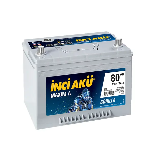 Аккумулятор 12V Inci Aku 6CT-80.0 Asia Maxim A