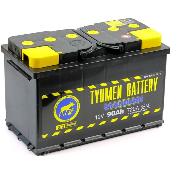 Аккумулятор 12V Tyumen Battery 6СТ-90.0L STANDARD Ca/Ca