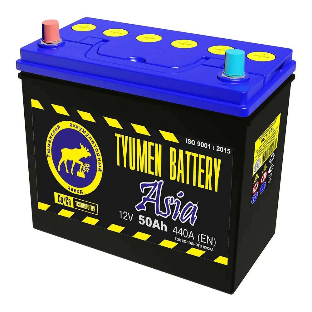 Аккумулятор 12V Tyumen Battery 6СТ-50.1L ASIA Ca/Ca - 2