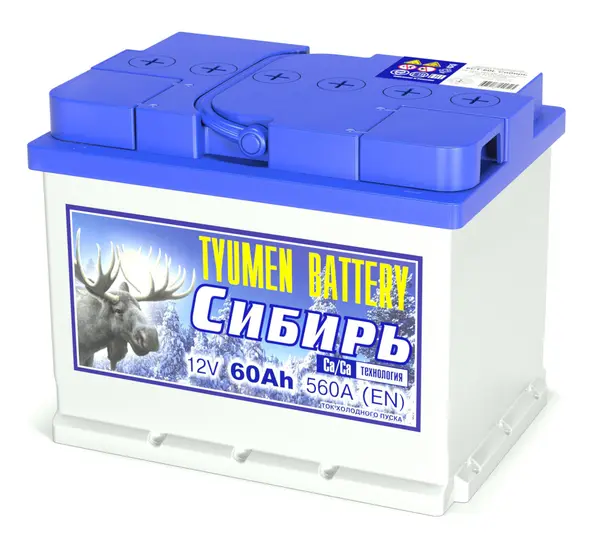 Аккумулятор 12V Tyumen Battery 6СТ-60.1L СИБИРЬ Ca/Ca