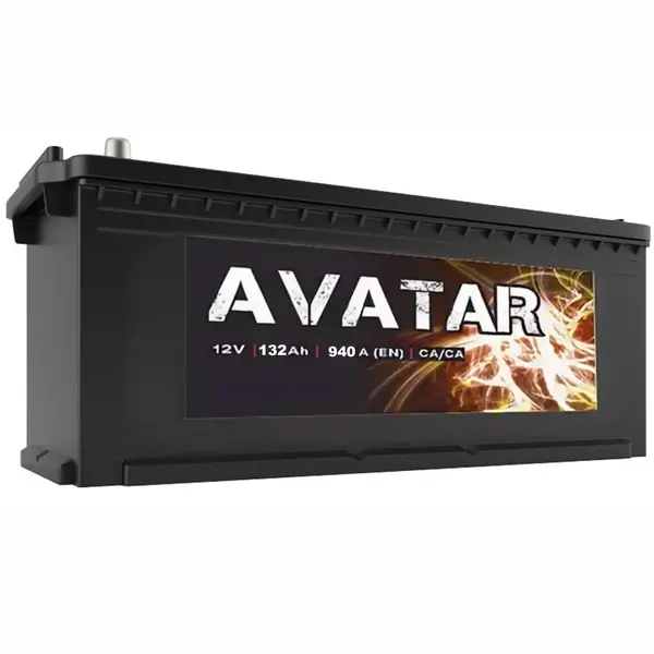 Аккумулятор 12V AVATAR 6СТ-132.4L Ca/Ca